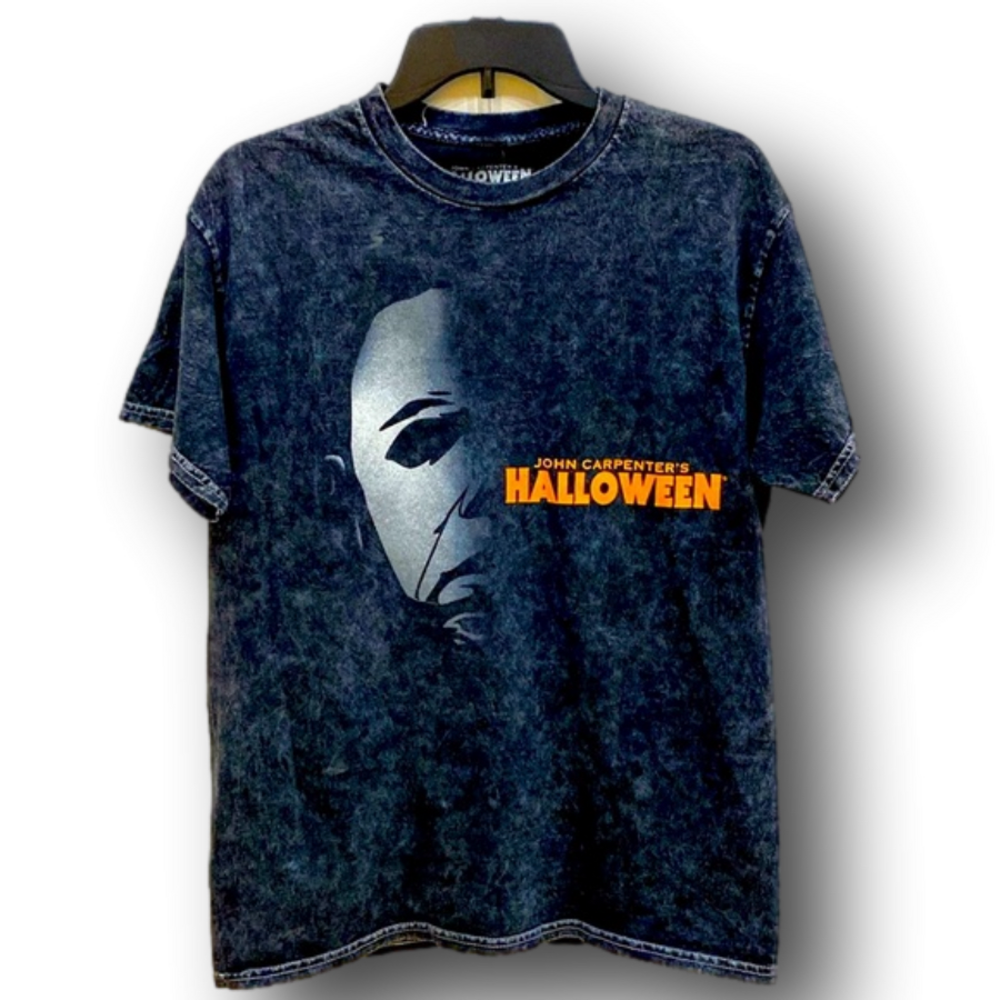 John Carpenter's Halloween Graphic Distressed T-Shirt - Size Medium - NWT
